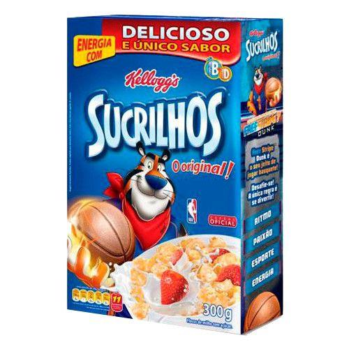 Cereal Matinal Sucrilhos Original KELLOGGS 300g - Kelloggs Imagem de Cereal Matinal Sucrilhos Original KELLOGGS 300g
