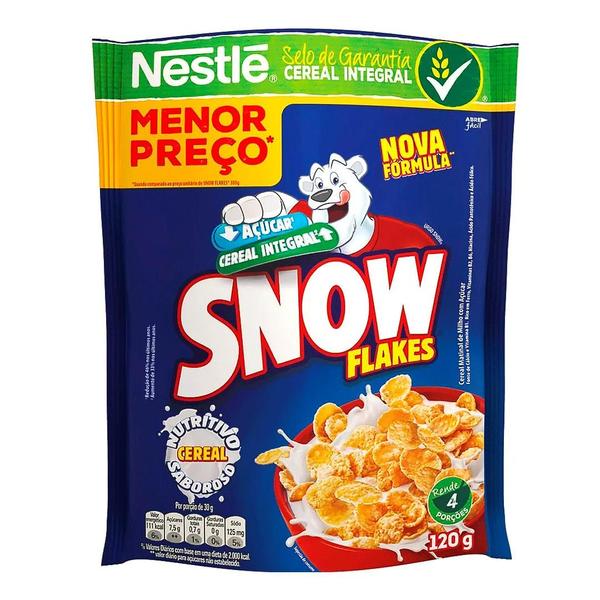Cereal Nestlé Snow Flakes 120g - Nestle Imagem de Cereal Nestlé Snow Flakes 120g