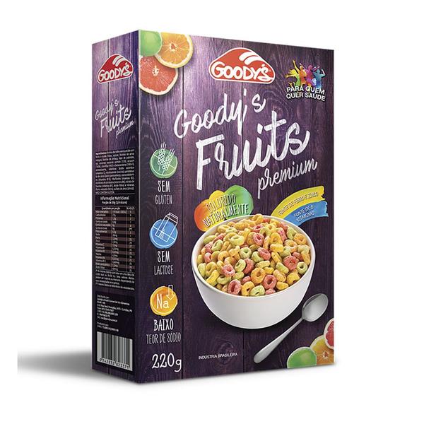 Imagem de Cereal Sem Glúten e Lactose Fruits Premium Ball Goodys 220g