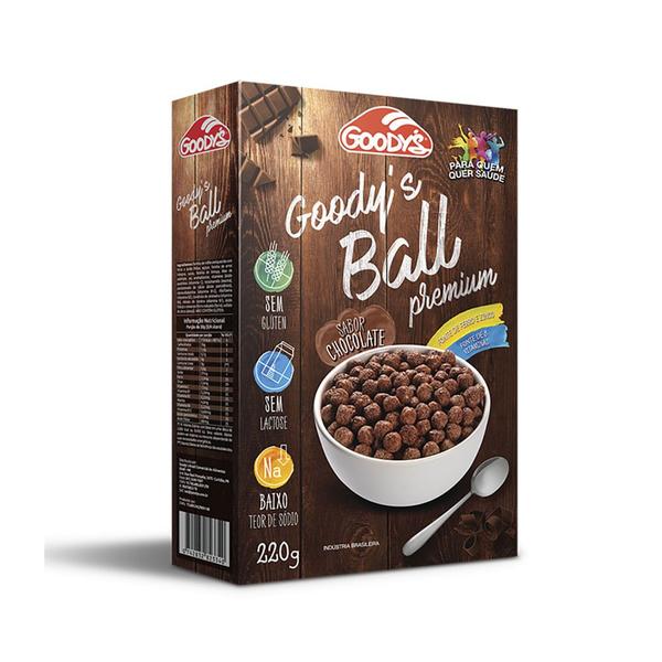 Cereal Sem Glúten e Lactose Premium Ball Goodys 220g Imagem de Cereal Sem Glúten e Lactose Premium Ball Goodys 220g