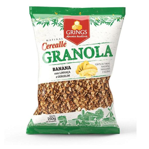 Cerealle Granola Banana 250g - Grings Imagem de Cerealle Granola Banana 250g - Grings