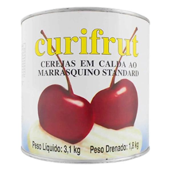 Imagem de Cereja Calda Sem Talo Lata 1,8kg Curifrut