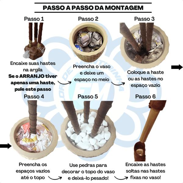 Imagem de Cerejeira Curvada Japonesa Cores Árvore Artificial Sem Vaso Decoração