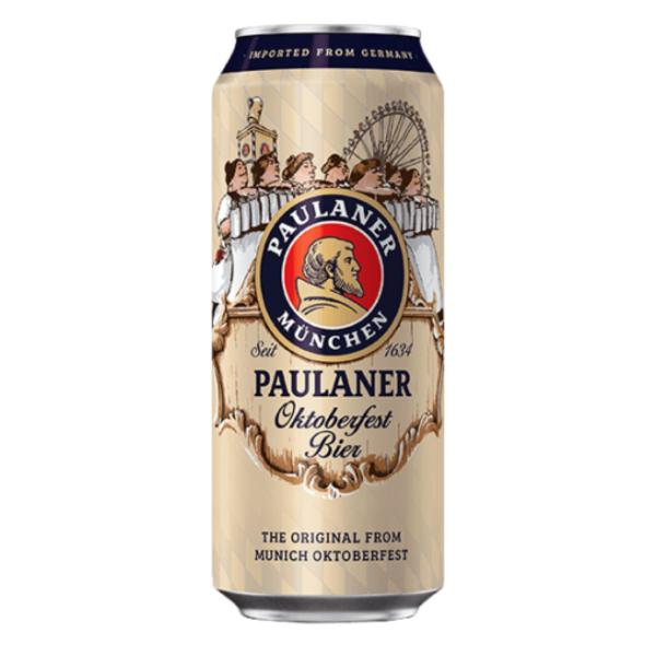 Imagem de Cerveja Alemã Paulaner Oktoberfest Bier Lata 500ml