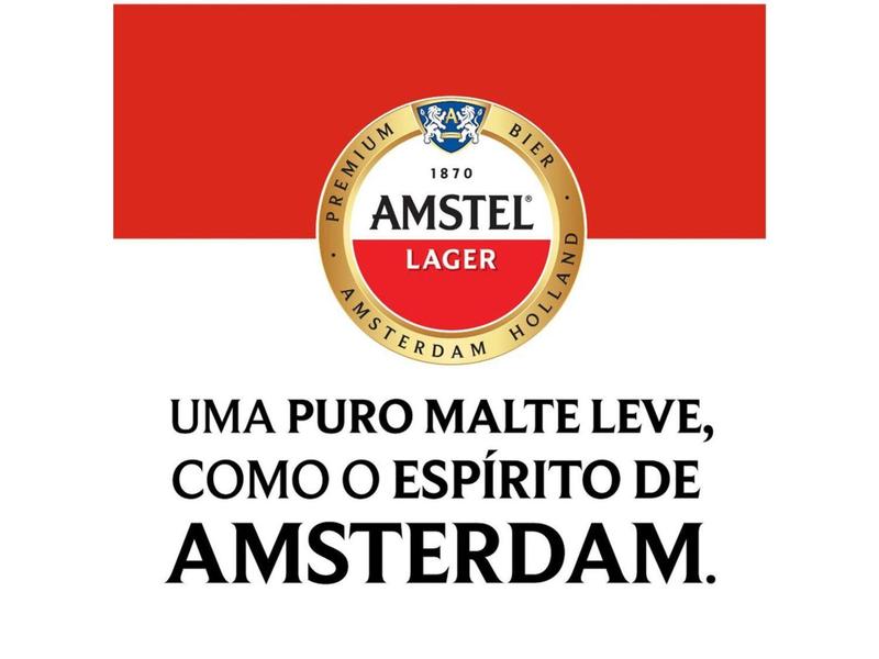 Imagem de Cerveja Amstel Puro Malte Pilsen - 12 Unidades Lata 350ml