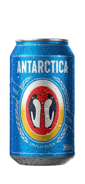 Imagem de Cerveja Antarctica Descartável Lata 350ml - c/ 12 - Antártica