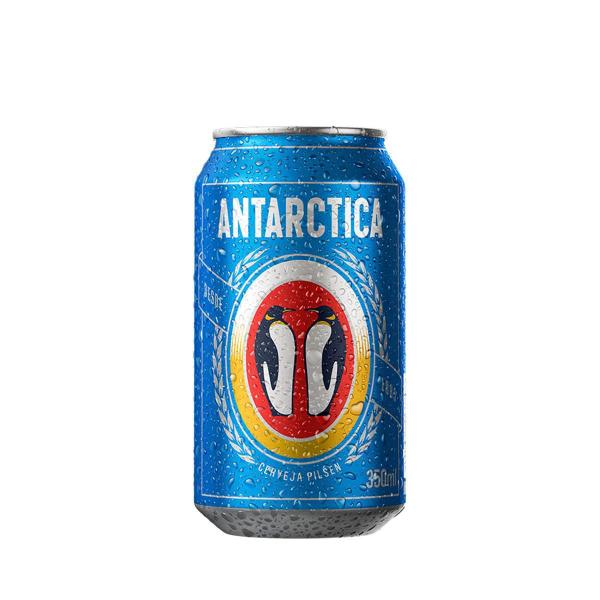 Imagem de Cerveja Antarctica Descartável Lata 350Ml - Com 12