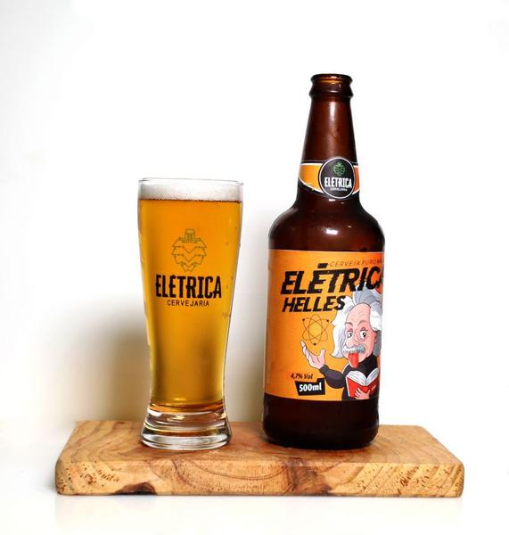 Imagem de Cerveja Artesanal Munich Helles - Elétrica Helles kit 12 unidades