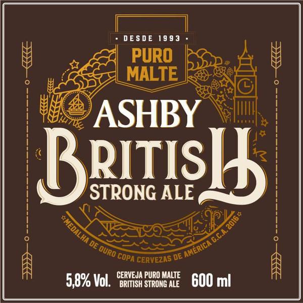 Imagem de Cerveja Ashby British Strong Ale- Caixa Com 12 Unidades