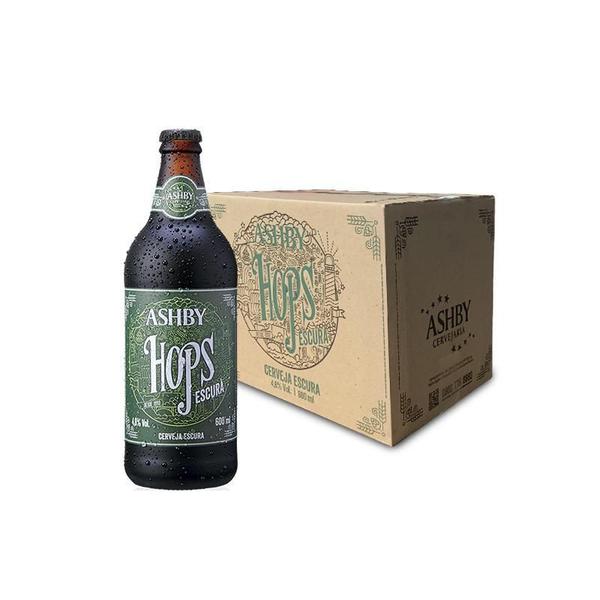 Imagem de Cerveja Ashby Hops Escura- Caixa Com 12 Unidades