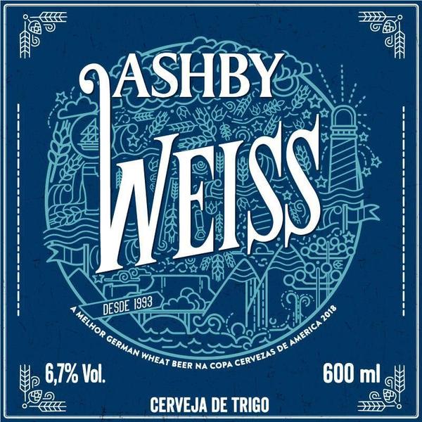 Imagem de Cerveja Ashby Weiss- Caixa Com 12 Unidades