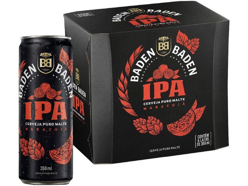 Imagem de Cerveja Baden Baden American IPA Ale 6 Unidades - Lata 350ml