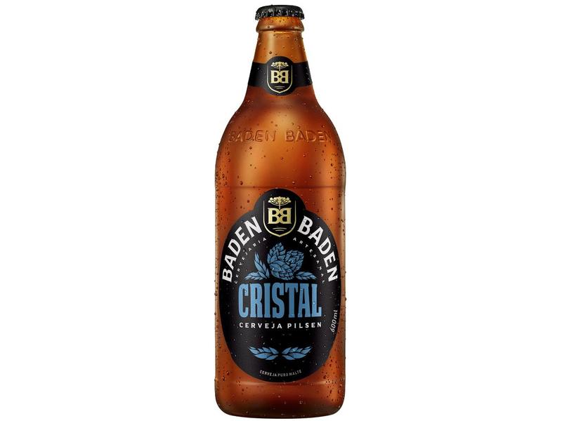 Cerveja Baden Baden Cristal Pilsen - Garrafa 600ml Imagem de Cerveja Baden Baden Cristal Pilsen