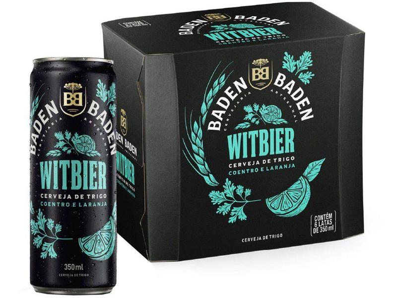 Imagem de Cerveja Baden Baden Witbier Ale  - 6 Unidades Lata 350ml