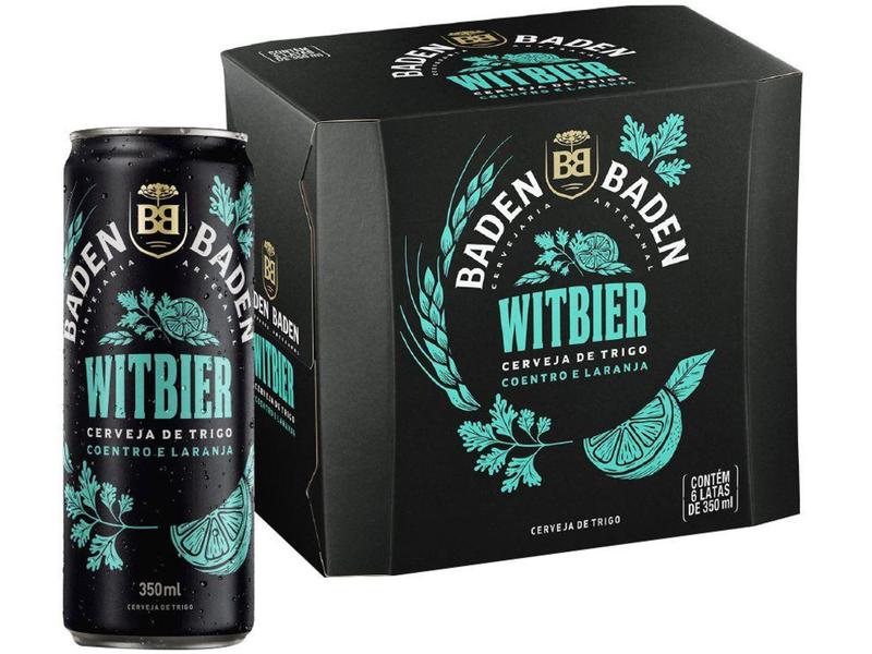 Imagem de Cerveja Baden Baden Witbier Ale  - 6 Unidades Lata 350ml