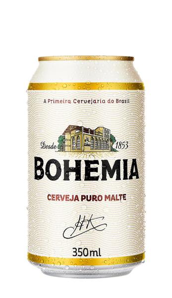 Imagem de Cerveja Bohemia Lata 350Ml Pack Com 18 Latas