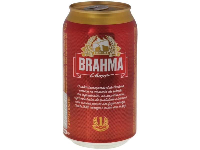 Imagem de Cerveja Brahma Chopp Lager Pilsen 12 Unidades - 350ml