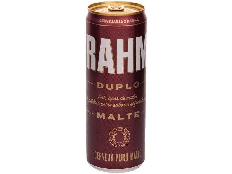 Cerveja Brahma Duplo Malte 12 Unidades - Lata 350ml Imagem de Cerveja Brahma Duplo Malte 12 Unidades - Lata 350ml