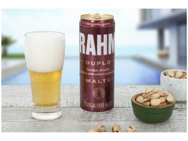 Cerveja Brahma Duplo Malte 12 Unidades - Lata 350ml Imagem de Cerveja Brahma Duplo Malte 12 Unidades - Lata 350ml