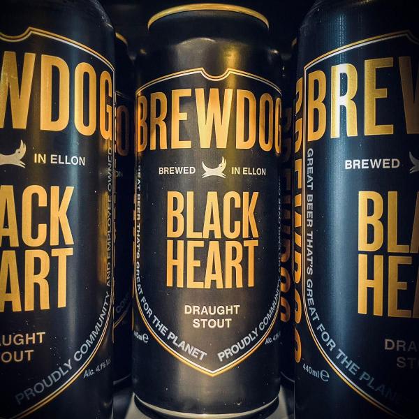 Imagem de Cerveja Brewdog Black Heart Draught Stout Reino Unido 440Ml