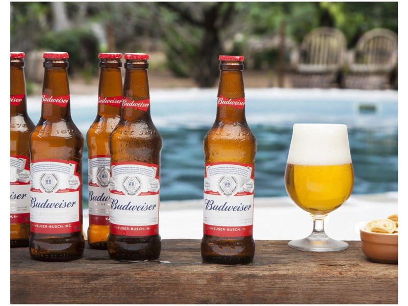 Imagem de Cerveja Budweiser Lager 6 Unidades - 330ml