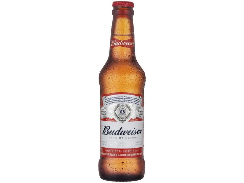 Imagem de Cerveja Budweiser Pack American Standard Lager - 6 Unidades 330ml