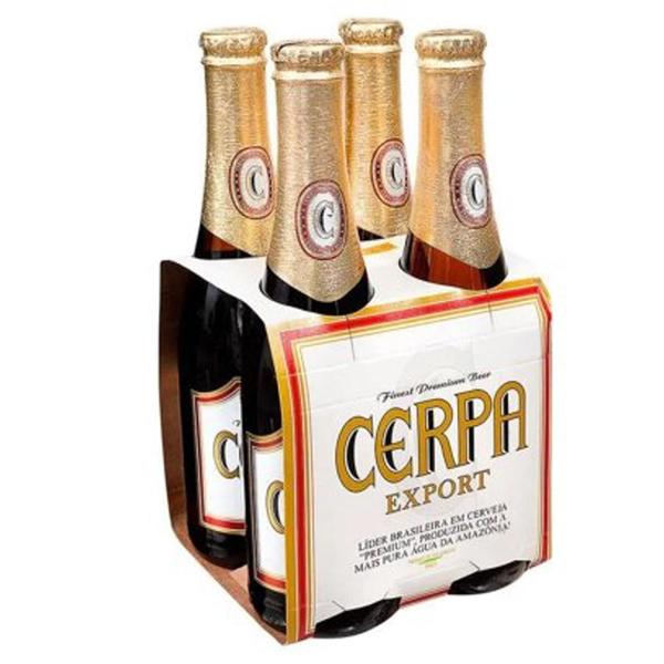 Imagem de Cerveja Cerpa Export Long Neck 350Ml (8 Unidades)