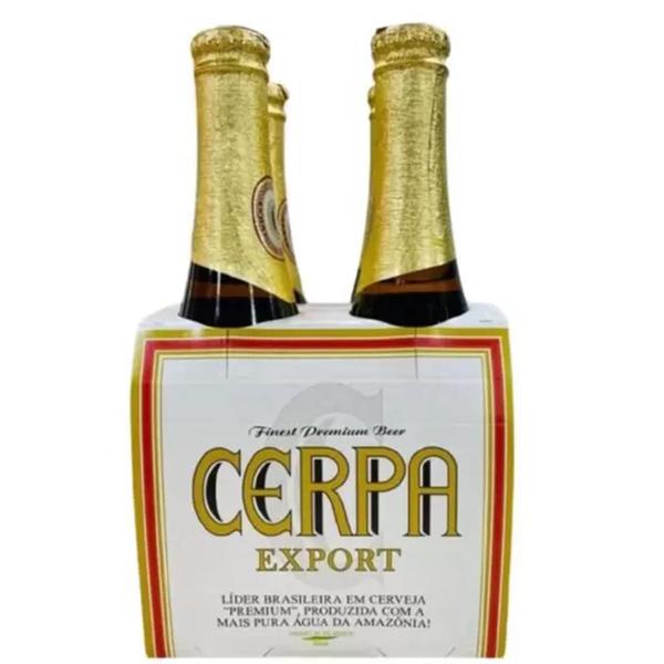 Imagem de Cerveja Cerpa Export Long Neck 350Ml (8 Unidades)