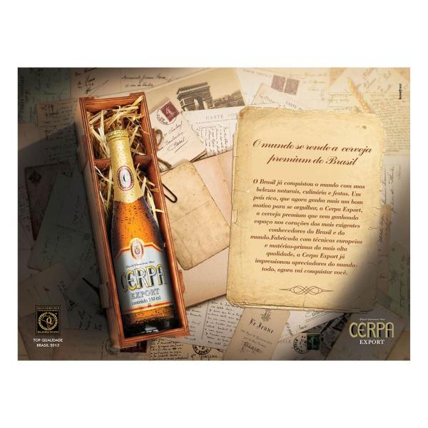 Imagem de Cerveja cerpa export long neck 350ml