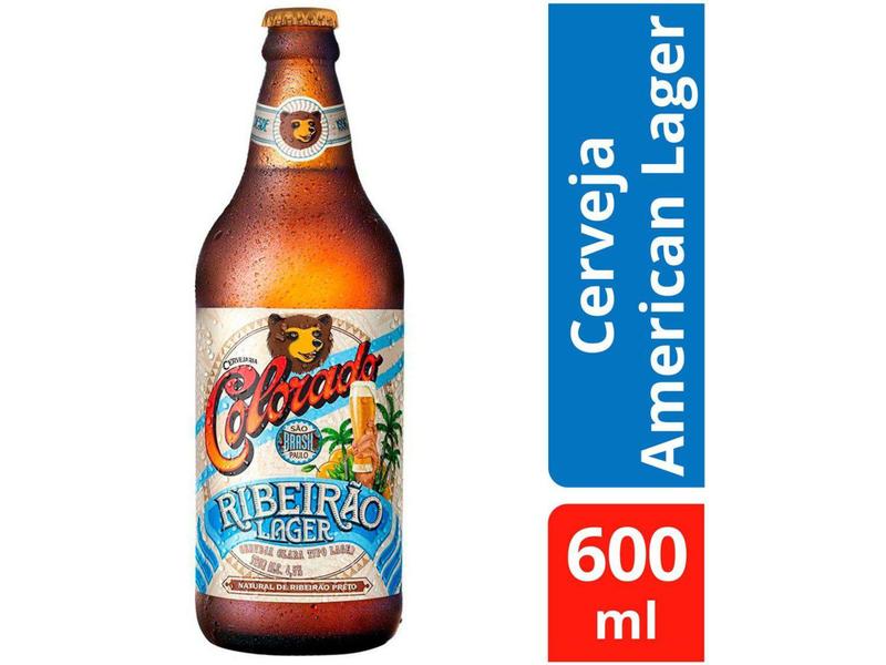 Imagem de Cerveja Colorado Ribeirão Lager Garrafa - 600ml