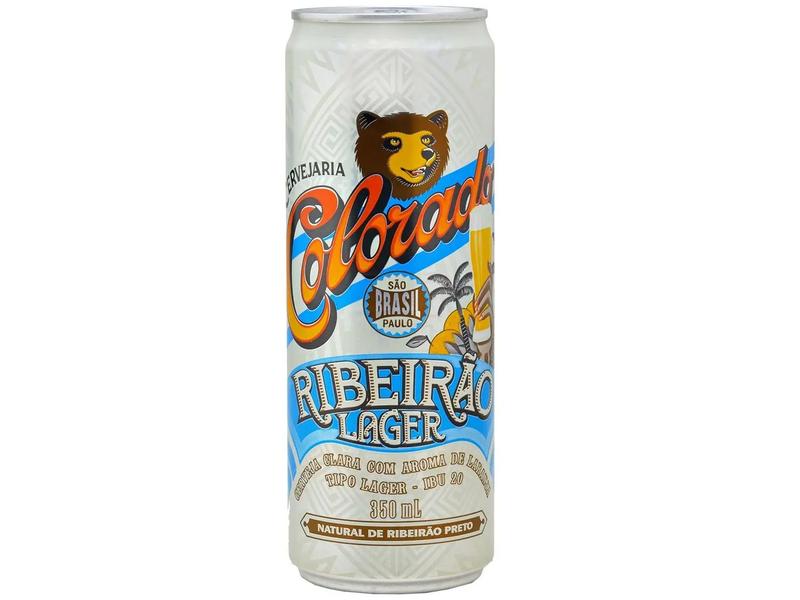 Imagem de Cerveja Colorado Ribeirão Lager Lata 350ml