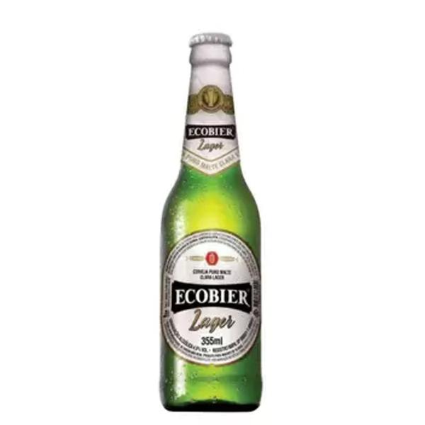 Imagem de cerveja Ecobier lager long nek 355ml pack 6 unidades