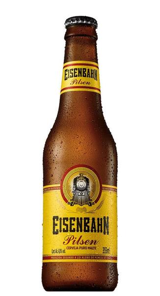 Imagem de Cerveja Eisenbahn Pilsen Puro Malte Long Neck 355Ml - 6 unidades