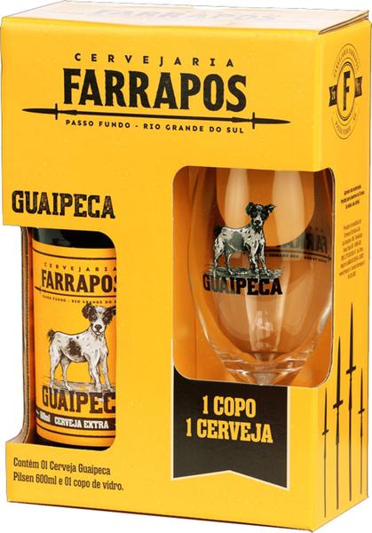 Imagem de Cerveja Guaipeca Pilsen + Copo Personalizado - Farrapos