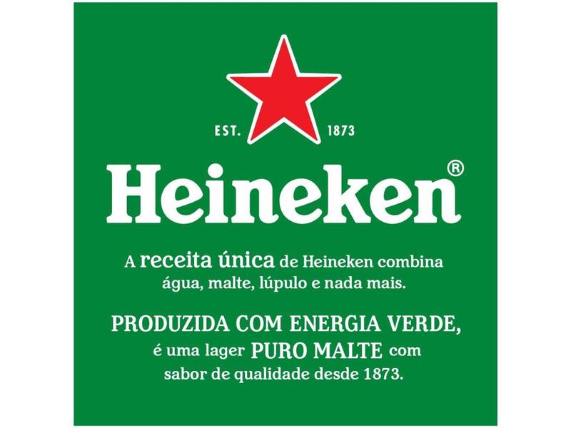 Imagem de Cerveja Heineken Premium Puro Malte Lager - Pilsen 6 Garrafas Long Neck 330ml