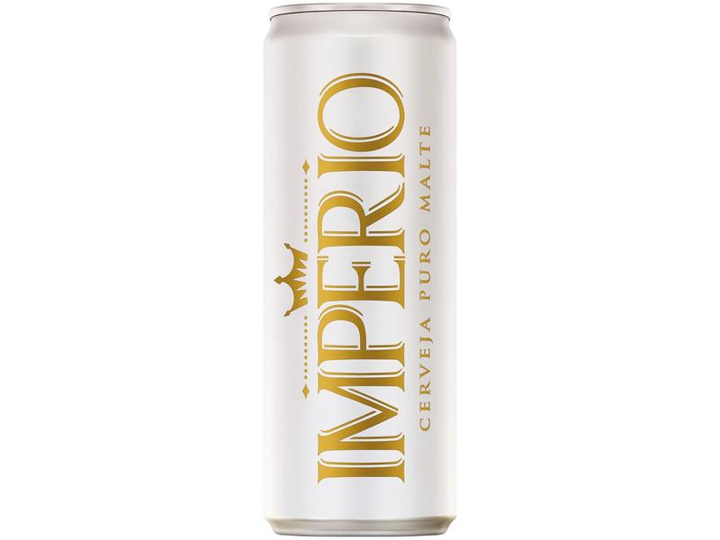 Cerveja Imperio Puro Malte Lata 350ml Cerveja Imperio Puro Malte Lata 350ml