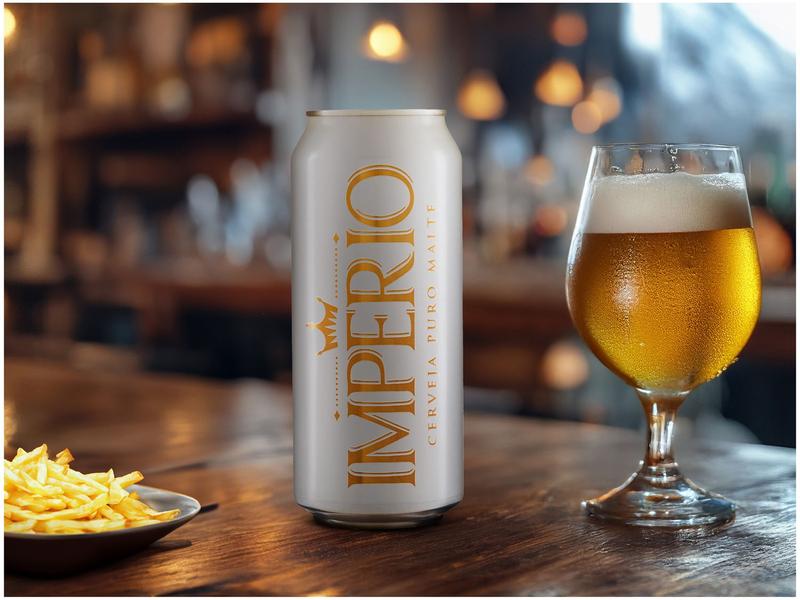 Imagem de Cerveja Imperio Puro Malte Lata 473ml