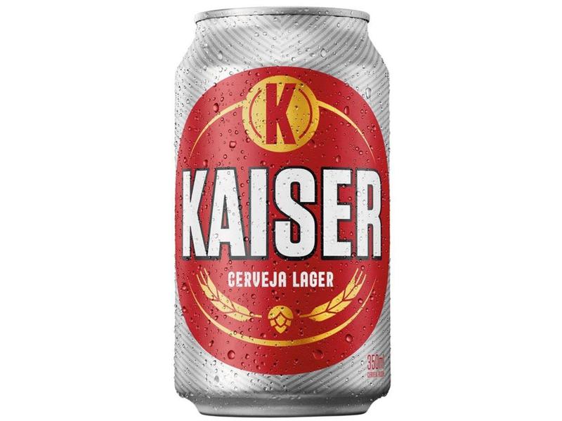 Imagem de Cerveja Kaiser Lager 12 Unidades - 350ml