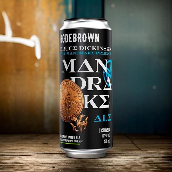 Imagem de Cerveja Mandrake Ale Bodebrown Com Flor De Jambu Lata 470Ml