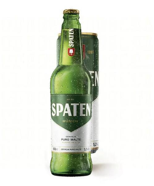 Imagem de Cerveja Munich Helles Puro Malte Spaten Lata 330Ml - 24 Un