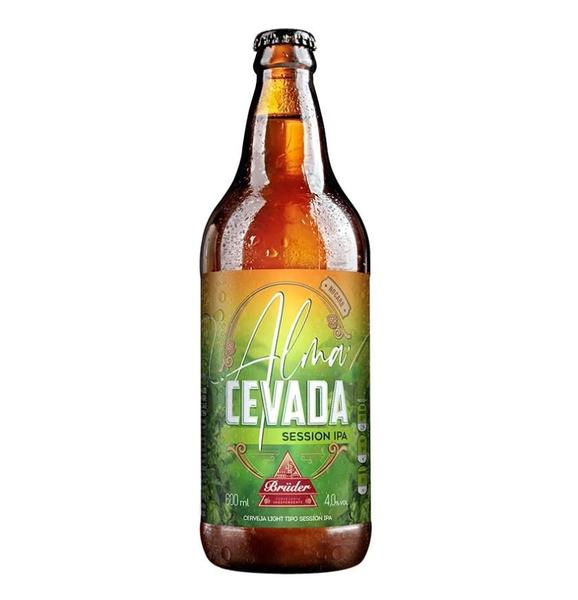 Imagem de Cerveja Nacional Artesanal Brüder Session IPA 600ml