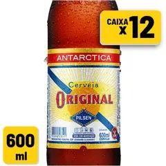 Imagem de Cerveja Original Descartável 600ml Caixa c/ 12 un 1x12 Unidades  600ml GARRAFA