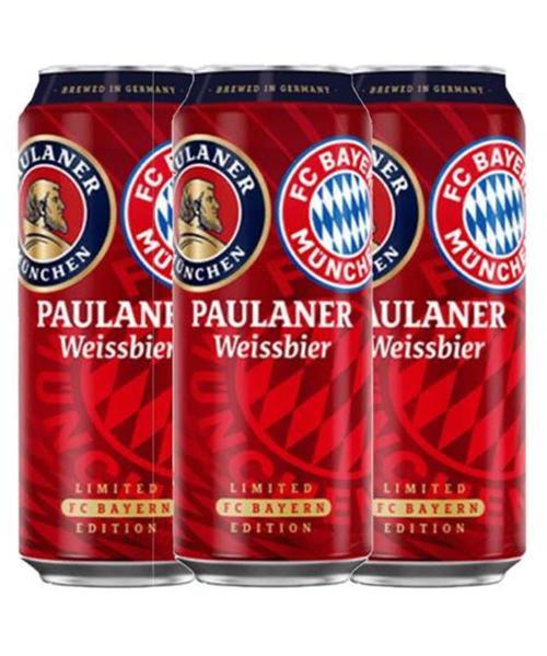 Imagem de Cerveja Paulaner Weissbier FC Bayern München Edição Limitada 500ML