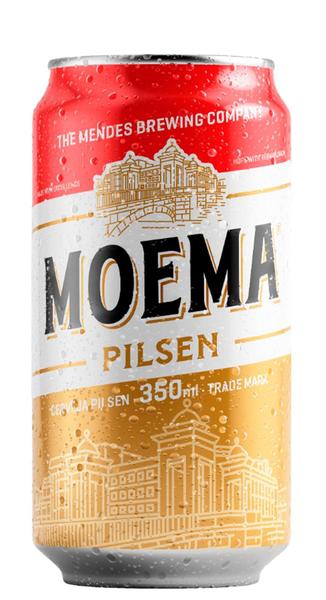 Imagem de Cerveja pilsen moema lata 350 ml caixa c/12 und