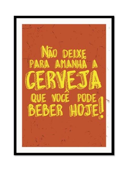 Imagem de Cerveja - poster com moldura