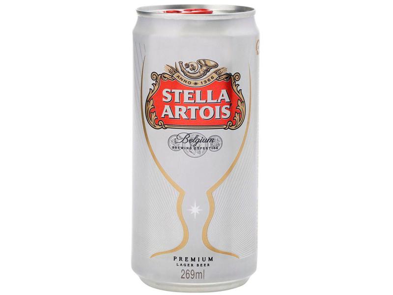 Imagem de Cerveja Stella Artois 8 Unidades Lata - 269ml