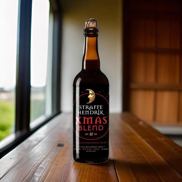 Imagem de Cerveja Straffe Hendrik Xmas Blend Quadrupel Oak Aged 750Ml