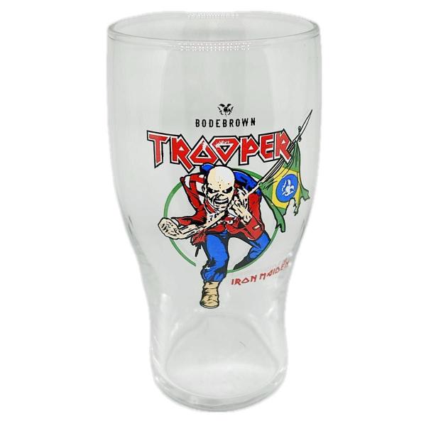 Imagem de Cerveja Trooper 473ml + Copo Trooper 600ml Iron Maiden