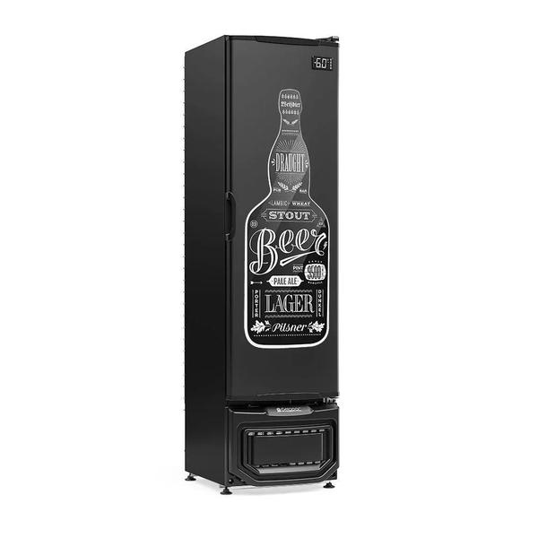 Imagem de Cervejeira 228 Litros Frost Free Porta Cega GCB-23 E/PR Gelopar Preta 220v