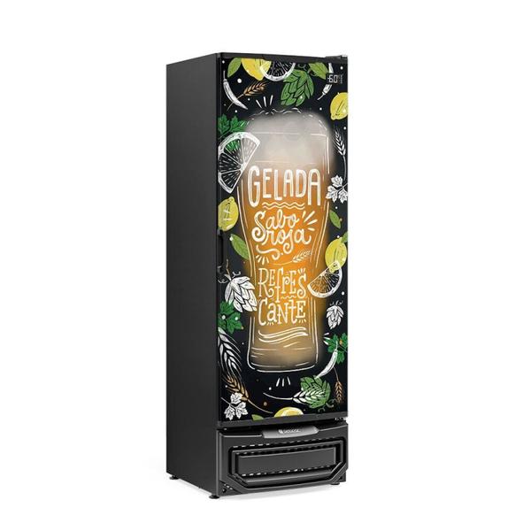 Cervejeira 445 Litros Frost Free Porta Cega GCB-50 PR Gelopar Preta 127v Imagem de Cervejeira 445 Litros Frost Free Porta Cega GCB-50 PR Gelopar Preta 127v
